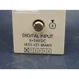 Siemens 6ES5421-8MA11 Digital input E-level 1