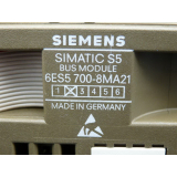 Siemens 6ES5700-8MA21 BUS module E-level 2
