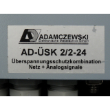Adamczewski AD-ÜSK 2/2-24 Overvoltage protection combination