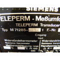 Siemens M71285-112 Teleperm Transducer W