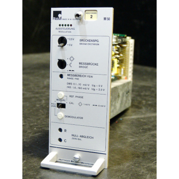 Hottinger Baldwin M50 measuring amplifier