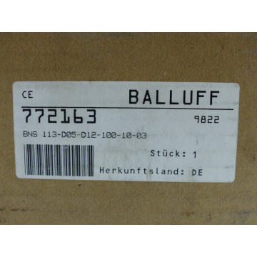 Balluff Bns 113 D05 D12 100 10 03 Reihengrenztaster Ungebraucht 118 74