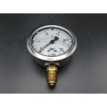 Tecsis pressure gauge with glycerine 25 Bar Man063 G 1/4 U GLYZ