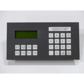 Gercom T880 control panel