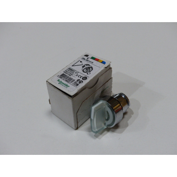 Schneider Electric ZB4 BK1413 Front element illuminated selector switch, 2 positions Ø 22, white > unused! <