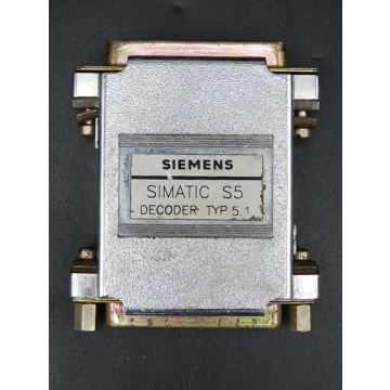 Siemens decoder type 5.1