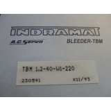 Indramat TBM 1.2-40-W1-220 A.C. Servo Bleeder-TBM