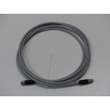 Murrelektronik 7000-48041-2910300 M12 plug straight to M12 socket straight shielded 5 mtr. > unused! <