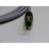 Murrelektronik 7000-48041-2910300 M12 plug straight to M12 socket straight shielded 5 mtr. > unused! <