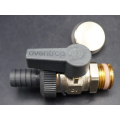 Oventrop PN 16 ball valve with screwed hose connection > unused! <