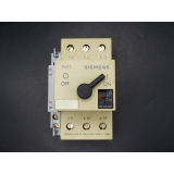 Siemens 3VE3000-2LA00 Leistungsschalter 6,3-10A + 3VE9301-1AA00 Hilfsstromschalter