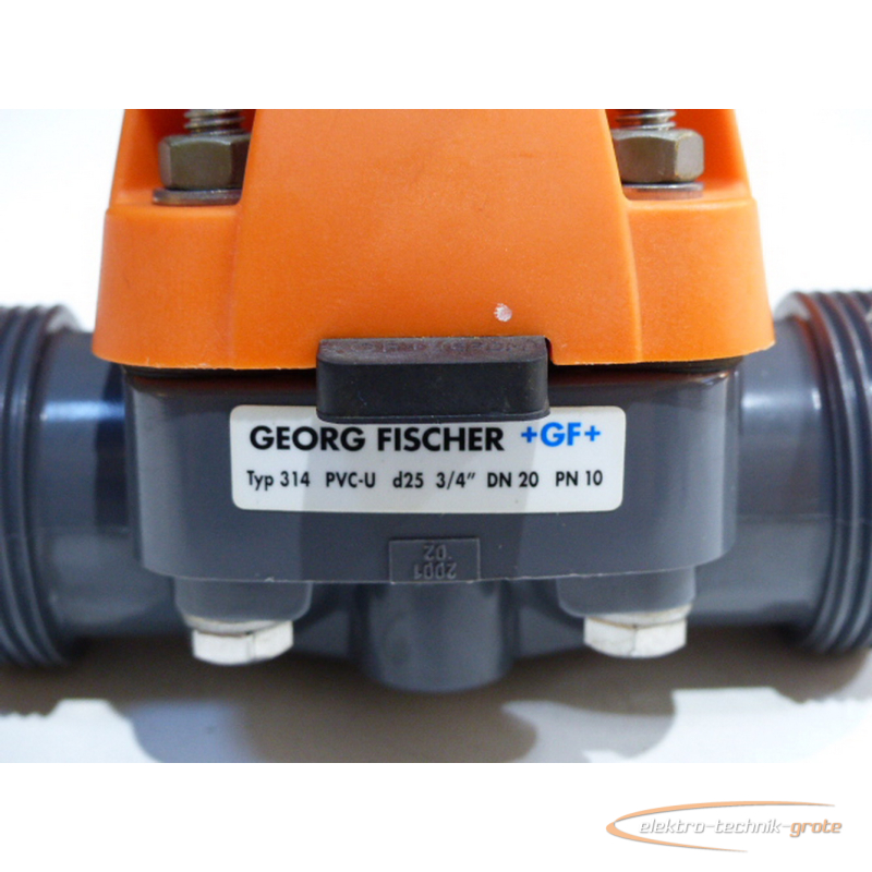 Details about   Georg Fischer Typ 314 PVC-U d32 1" DN25 PN10 Diaphragm Valve 