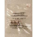 Amphenol  75 Ohm BNC Adapter Plug-Plug  31-218-75RFX,...