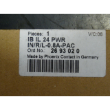 Phoenix Contact IB IL 24 PWR IN/R/L-0.8A-PAC - 2693020 - > unused! <