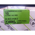 Wieland Z2.803.0428.0 PU=10pcs. shield connection clamp > unused! <