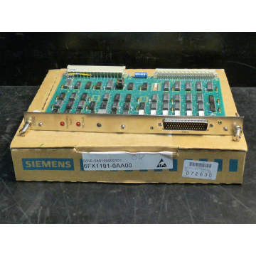 Siemens 6FX1191-0AA00 Sinumerik 3 GA3 PLC-EG COUPLING