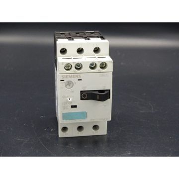 Siemens 3RV1011-0GA10 Leistungsschalter 8,2A mit 3RV1901-1E Hilfsschalter