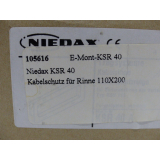 Niedax KSR 40 A cable protection ring PU 19 pieces > unused! <