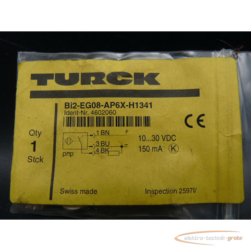 NEW TURCK bi1-g08k-an6x-h1341 PROXIMITY SWITCH 