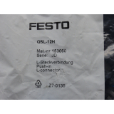 Festo QSL-12H L-Steckverbindung 153060  VPE 10 Stück > ungebraucht! <