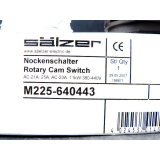 Salzer M225-640443 Cam switch > unused! <
