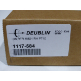 Deublin DS,RTR M8X1 RH PT10 Rotating Union 1117-684 > unused! <