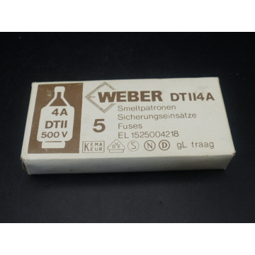 Weber DTII4A EL1525004218 smelt cartridges 5 pieces> unused! <