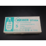 Weber DTII6A EL 1525004221 smelt cartridges 5 pieces > unused! <