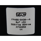 TPC FPX86 -9430--A 8uF 560Vrms 85Arms capacitor > unused! <