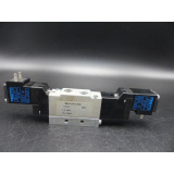 Festo MEH-5/3G-1/8-B Solenoid valve with 2x MEH-3-0,9