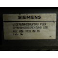 Siemens 462 000.7033.00 Resistor construction for voltage limit > unused! <