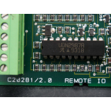 Control Techniques SCL3 94V-0 Platine C20281 / 2.0 aus FNC Remote I/O UNIT gebraucht