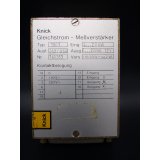 Knick 1901 No. 145363 Direct current - measuring amplifier