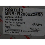 Rexroth lubrication unit MNR: R203022600 > unused! <
