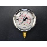 WIKA glycerine pressure gauge 0 - 250 bar Ø 68 mm > unused! <