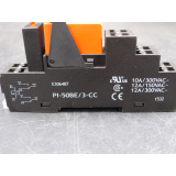Schrack RTE24024 relay + PI-50BE/3-CC socket > unused! <