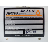 Artis STM-1 Tool Monitor V 2.03