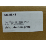Siemens 6SL3100-1BE22-5AA0 pulse resistor > with 12...