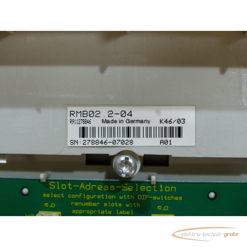 Rexroth Rm802 2 04 Mnr R 71 24