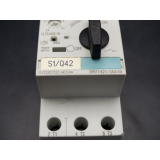 Siemens 3RV1421-1AA10 circuit breaker 33A with 3RV1901-1E...