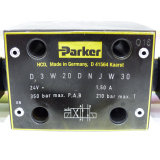 Parker D3W20DNJW30 spool valve 24V coil voltage