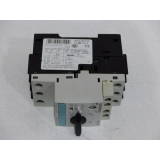 Siemens 3RV1021-4AA10 Leistungsschalter 16A / 208A + 3RV1901-1E Hilfsschalter