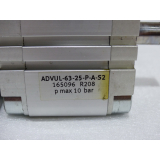 Festo ADVUL-63-P-A-S2 compact cylinder 165096