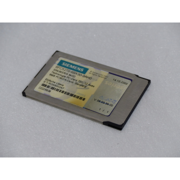 Siemens 6FC5270-6BX30-3AH0 Sinumerik 840D Technology PC-Card SN:T-ROAB00247