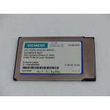 Siemens 6FC5250-6AX30-4AH0 NCU system software 8 MB PCMCIA-Card SN:T-R9AB00566