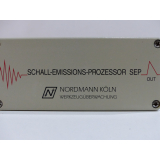 Nordmann Schall-Emissions-Prozessor SEP SN:3373