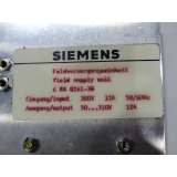 Siemens 6RA8261-3B field supply unit SN:068702025