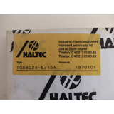 HALTEC TGS4024-5 / 15A DC/DC Wandler mit Potentialtrennung SN:1970101 > ungebraucht! <
