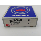 NSK 6203DDUNR deep groove ball bearing > unused! <