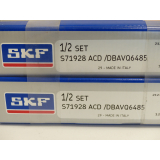 SKF S71928 ACD / DBAVQ6485 Schrägkugellagerset (Set= 1 Paar) > ungebraucht! <